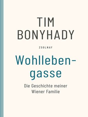 cover image of Wohllebengasse